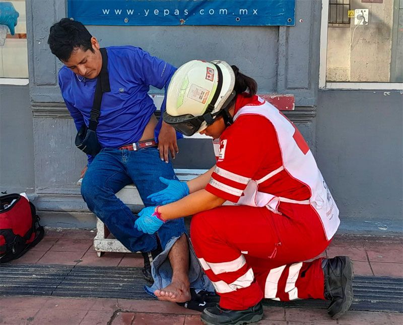 ¡Repartidor de Didi atropellado en La Huaca!