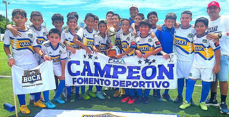 ¡ATLÉTICO BOCA SE CORONA EN TORNEO “NUEVOS VALORES”!