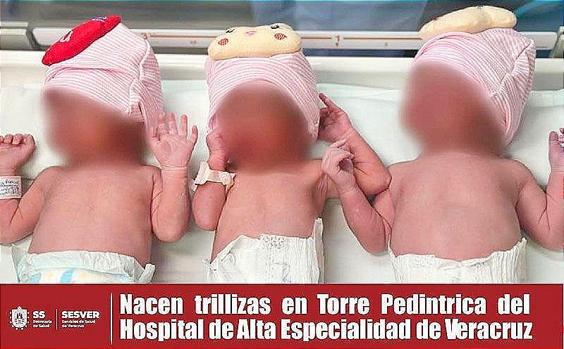 ¡NACEN TRILLIZAS EN LA TORRE!