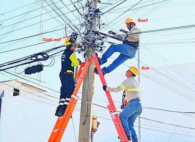 ¡SE QUEDAN SIN LUZ!