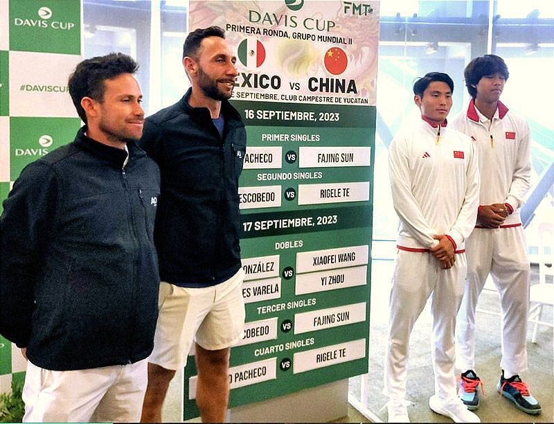 ¡SANTIAGO GONZÁLEZ DEBUTA HOY EN COPA DAVIS! -Frente a China