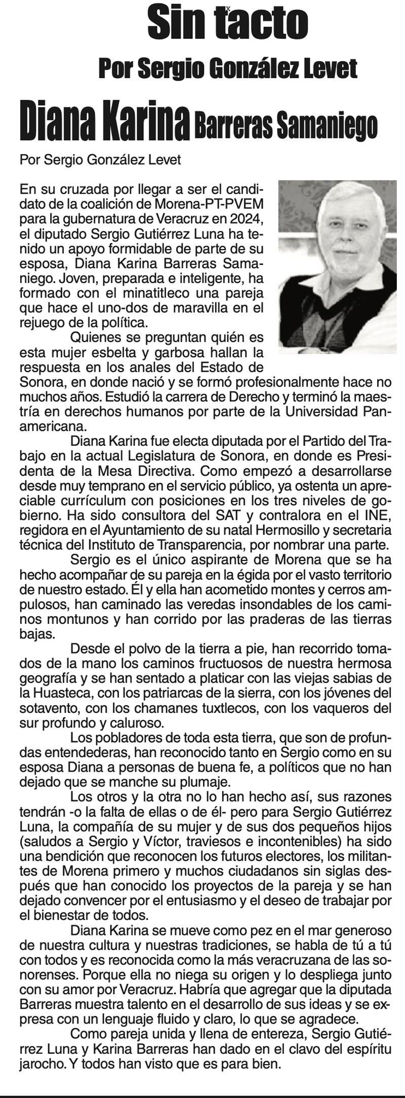 SIN TACTO