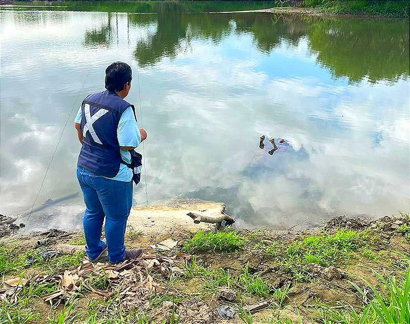 ¡ENCUENTRAN MUERTO A “EL TITI” EN EL RIO PAPALOAPAN! -Su familia lo buscaba *Sufría de epilepsia
