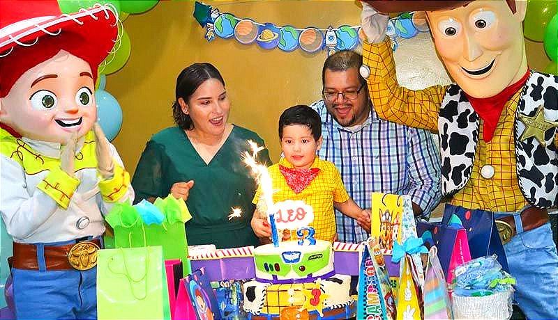 LEONARDO CUENCAS CARBAJAL CELEBRA SUS TRES AÑITOS!