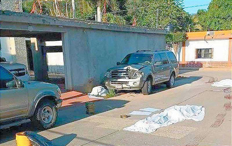 ¡ARROJAN 8 CUERPOS EN CALLES DE TAMAZULA, DURANGO! -Con huellas de tortura