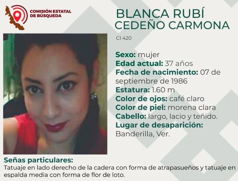 ¡BUSCAN A SIETE VERACRUZANOS REPORTADOS COMO DESAPARECIDOS!