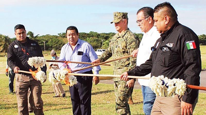 INCINERÓ 236 KILOS