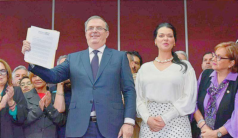 ¡SE RAJA MARCELO! -"Yo entiendo esto como el inicio en un paso decisivo en el entendimiento con Claudia. Si somos la segunda fuerza en Morena debemos ser tratados como tales"