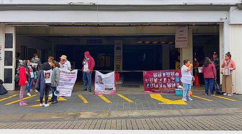 ¡‘TOMAN’ LA SSP! -MÁS PROTESTAS DE COLECTIVOS DE DESAPARECIDOS