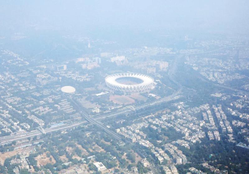 ¡CONTAMINACIÓN ATMOSFÉRICA EN NUEVA DELHI PASA A OTRO NIVEL!