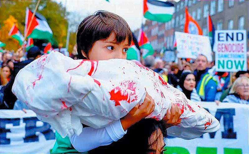 ¡MILES SALEN NUEVAMENTE A LAS CALLES EN APOYO A PALESTINA! -En Europa