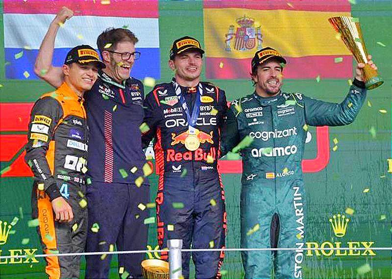 ¡MAX VERSTAPPEN IMPARABLE, AHORA GANA EL GP DE BRASIL!