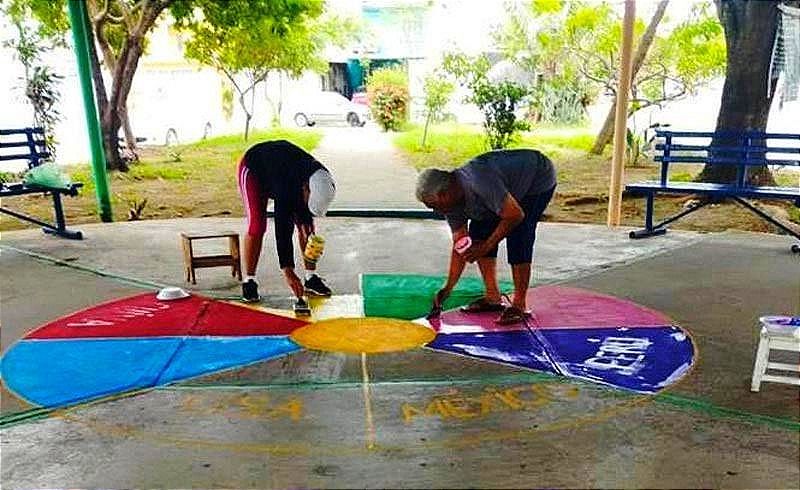 ¡LE CAMBIAN LA CARA A LOS PARQUES DE RÍO MEDIO 2! -Rehabilitan Juegos para Niñas y Niños