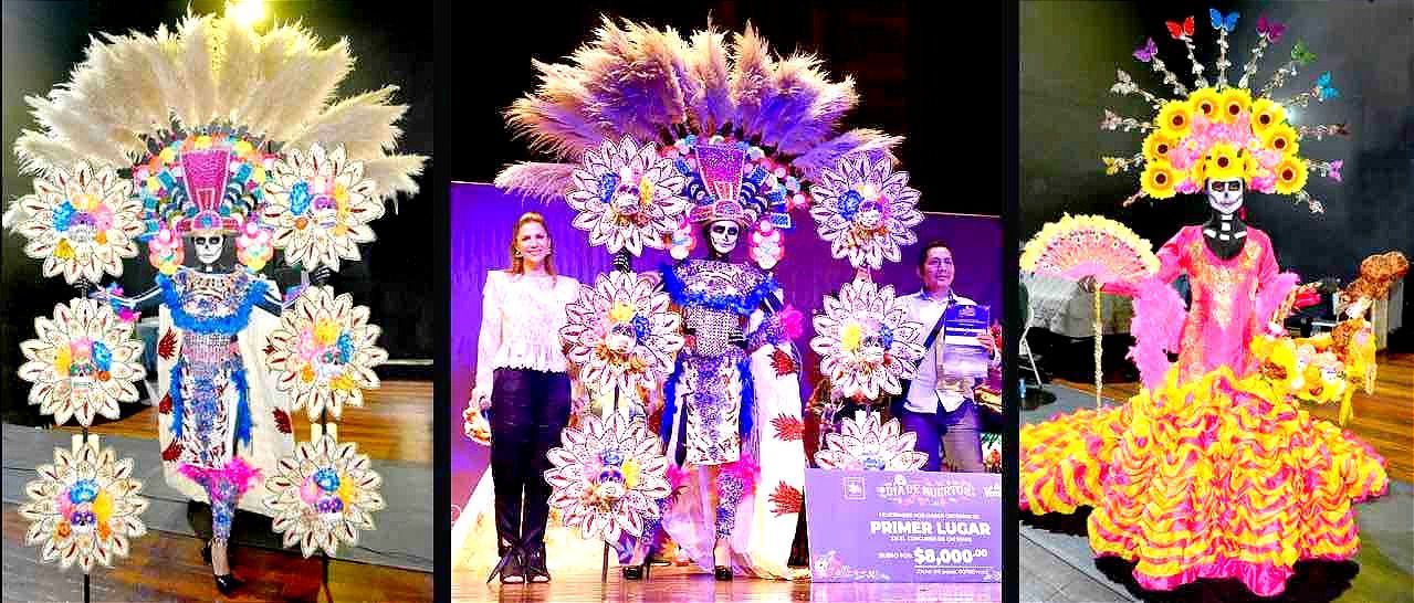 QUE HEIDI KLUM NI QUE NADA... EL CONCURSO DE CATRINAS DEL TEATRO!