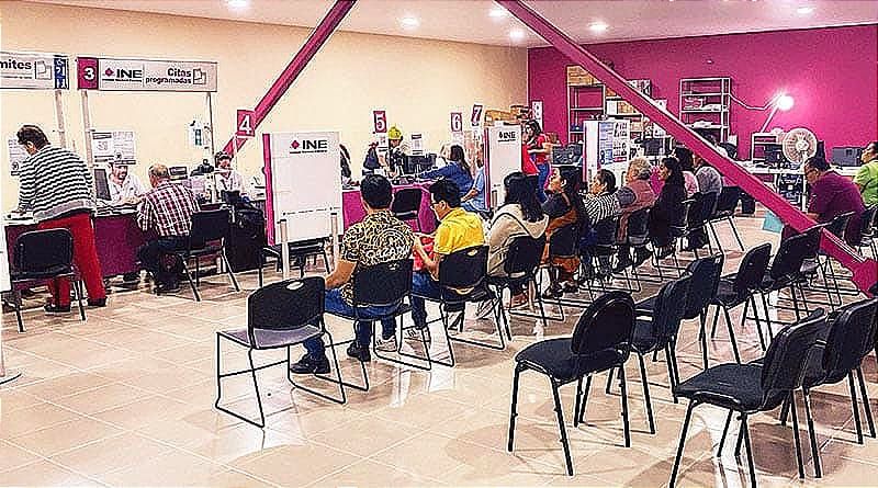 ¡TRABAJARÁ EL INE LOS DOMINGOS! -EN EL MÓDULO DE LA PLAZA PORTAL