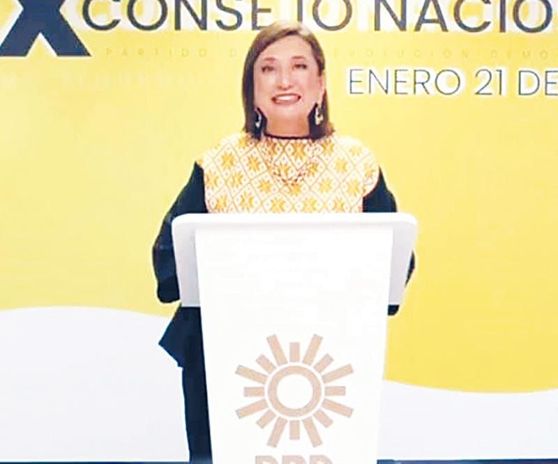 ¡PRD  ELIGE A XÓCHITL CANDIDATA!