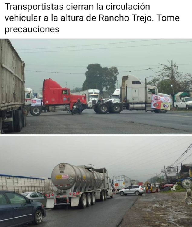 ¡PARO NACIONAL DE TRANSPORTE HASTA EL 15!