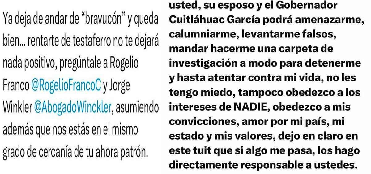 ¡LO AMENAZAN!