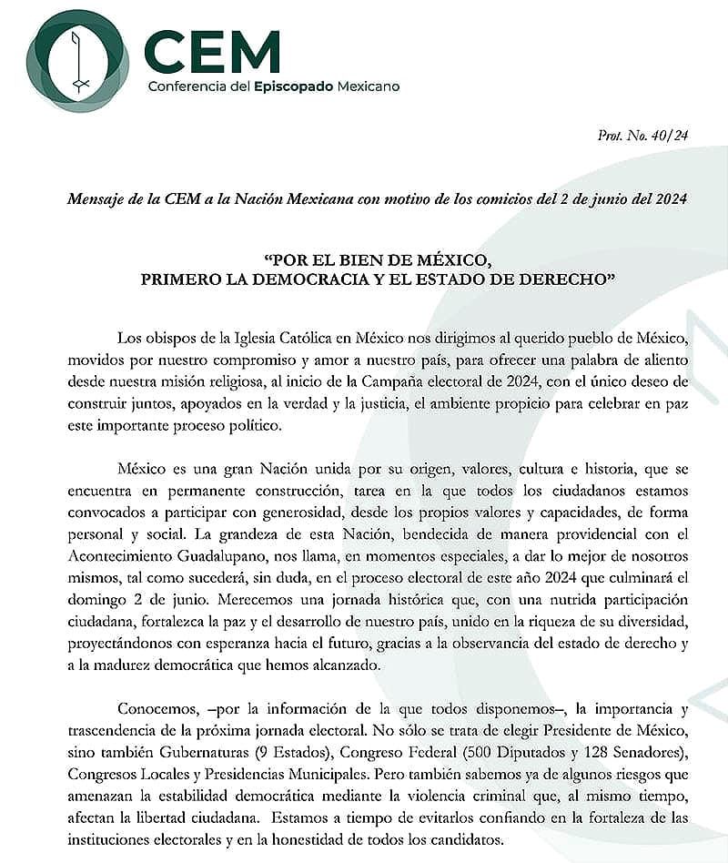 ¡QUE DEJEN LA APATÍA Y SALGAN A VOTAR! - *A las Autoridades Seguridad y No Interferencia