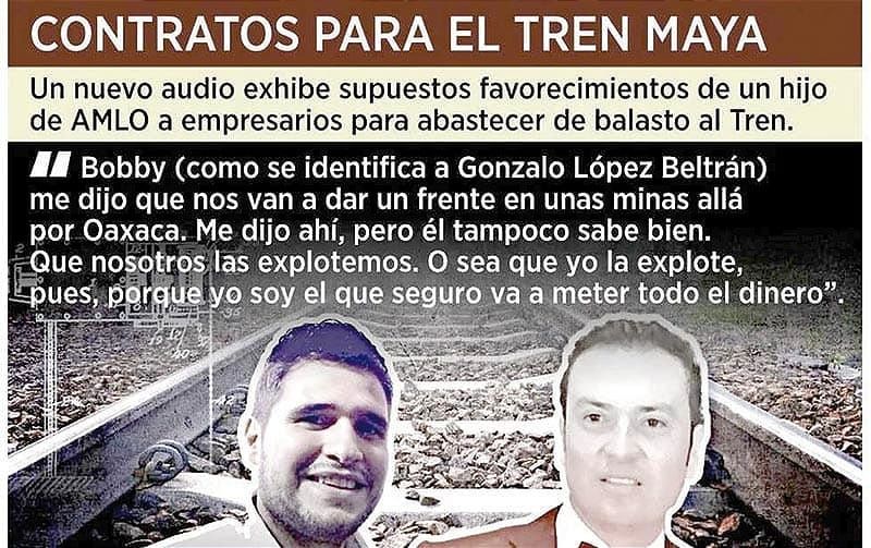 ¡SACAN OTRO AUDIO CONTRA HIJO DE LÓPEZ OBRADOR!