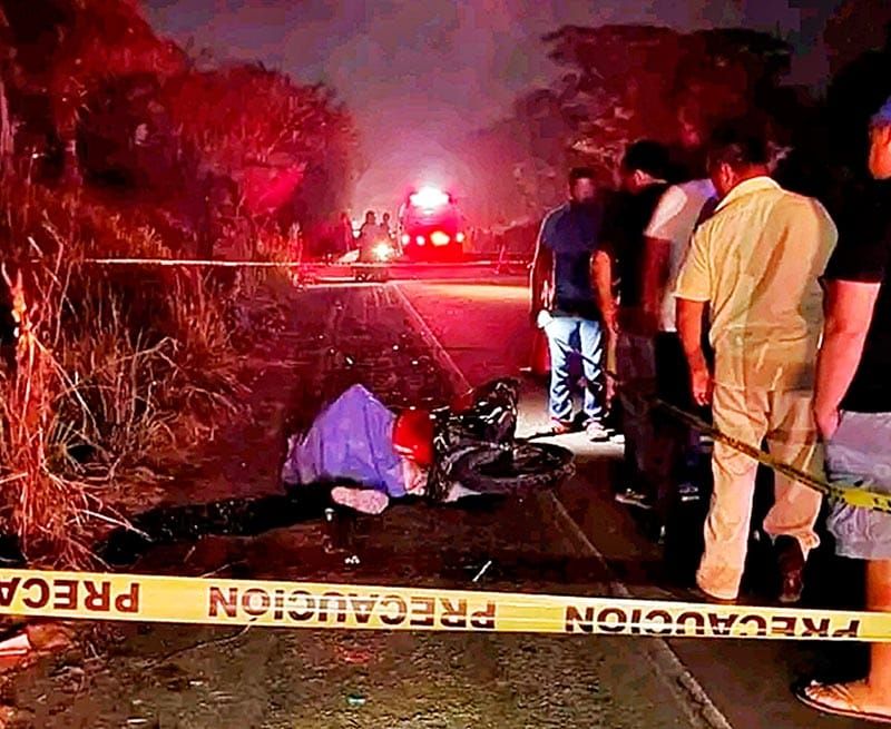 ¡UN MUERTO EN CHOQUE DE MOTOS EN LA VÍBORA!