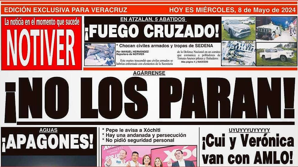 LA PORTADA - MIÉRCOLES 8 DE MAYO 2024