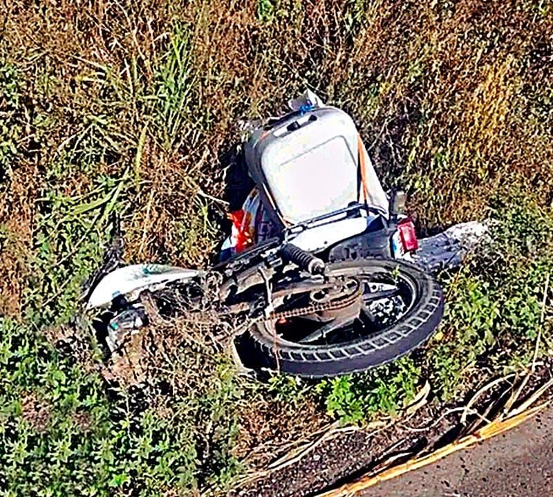 ¡JOVEN MOTO-TORTILLERO ARROLLADO POR TAXISTA!