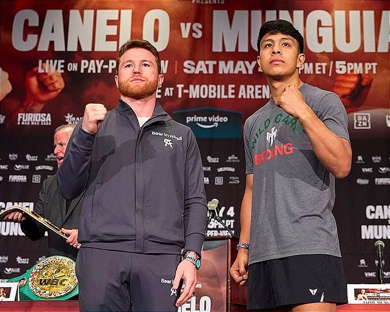 ¡CANELO 75.65 Kg VS  MUNGUÍA 75.93 Kg! - *LA PELEA EN LAS VEGAS