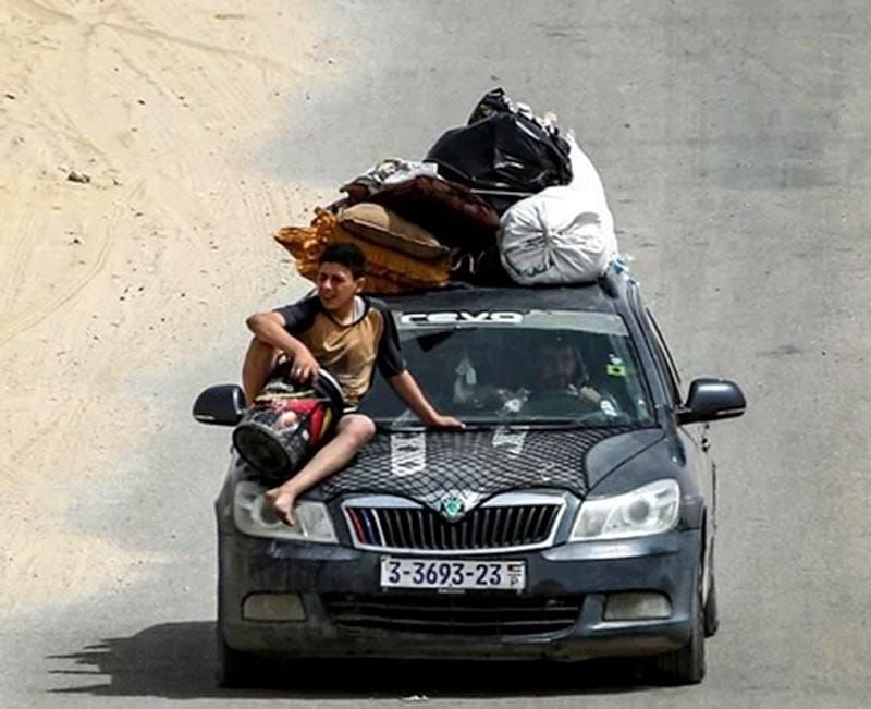 ¡ÉXODO DE RAFAH!