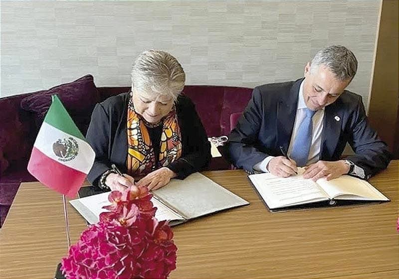 ¡MÉXICO Y SUIZA FIRMAN ACUERDO PARA PROTEGER BIENES DIPLOMÁTICOS EN ECUADOR!