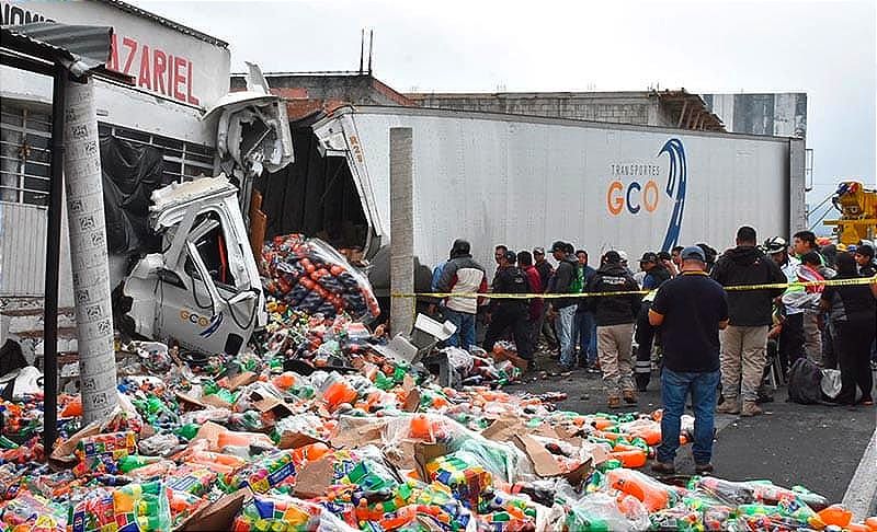 ¡30 TONELADAS DE REFRESCOS! - PUEBLA-ORIZABA