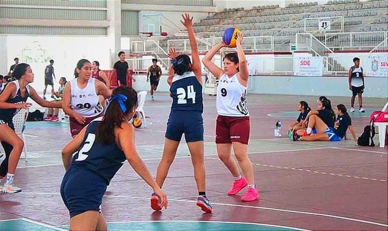 ¡CUATRO EQUIPOS! -  BÁSQUETBOL 3X3 *CONADE 2024