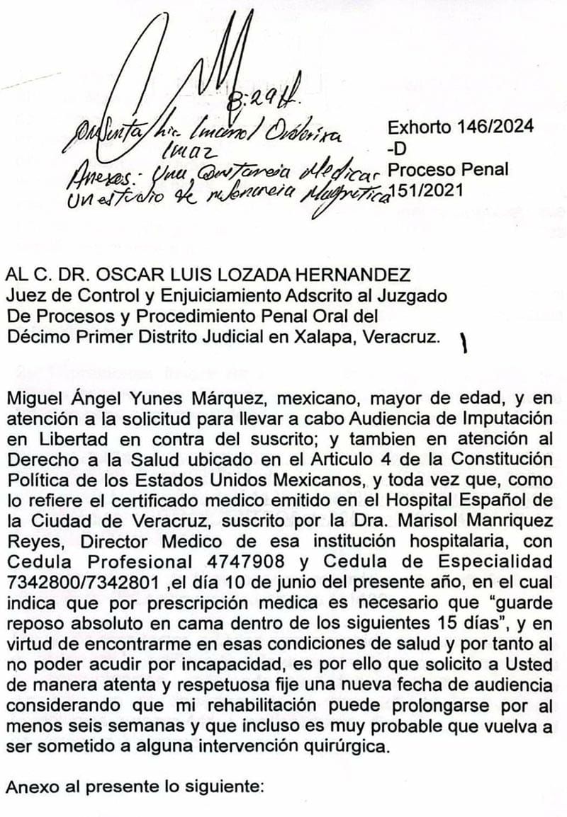 ¡CHIKI-YUNES COMPROBÓ RESTRICCIÓN MÉDICA!