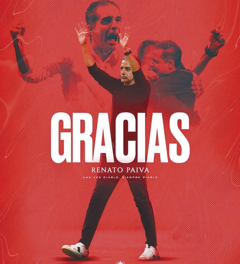 ¡PAIVA FUE CESADO DE DIABLOS ROJOSL TOLUCA!