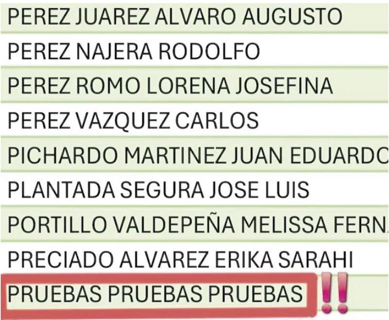 ¡RECONOCEN ERRORES EN LISTA DE ASPIRANTES A ELECCIÓN JUDICIAL!