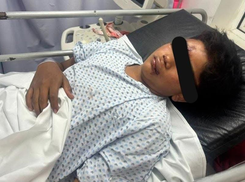 ¡INGRESAN A LA TORRE PEDIÁTRICA NIÑO GOLPEADO POR BORRACHOS!