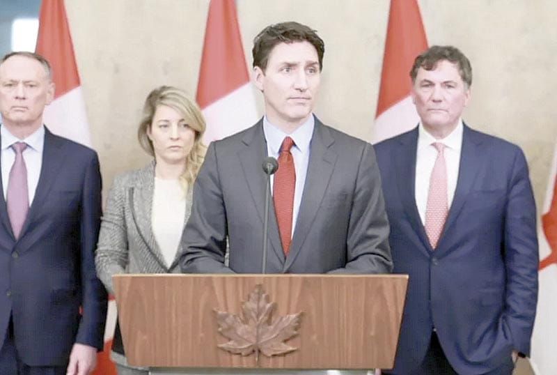 ¡CANADÁ RESPONDERÁ DE FORMA “INMEDIATA” SI TRUMP IMPONE ARANCELES!