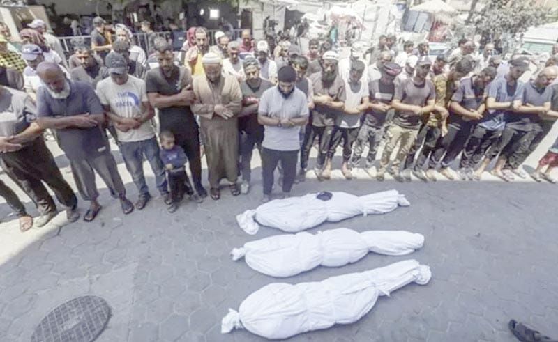 ¡DENUNCIA GAZA CASI 48 MIL 200 MUERTOS POR ATAQUES DE ISRAEL!