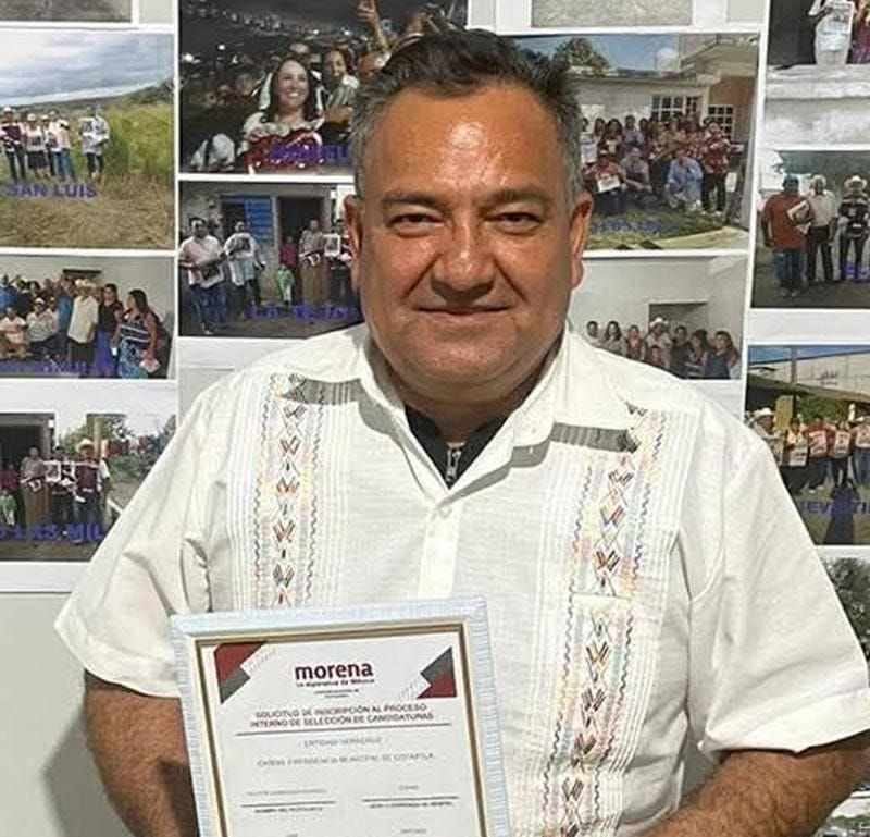 ¡PLAGIAN A ASPIRANTE A ALCALDE DE MORENA!