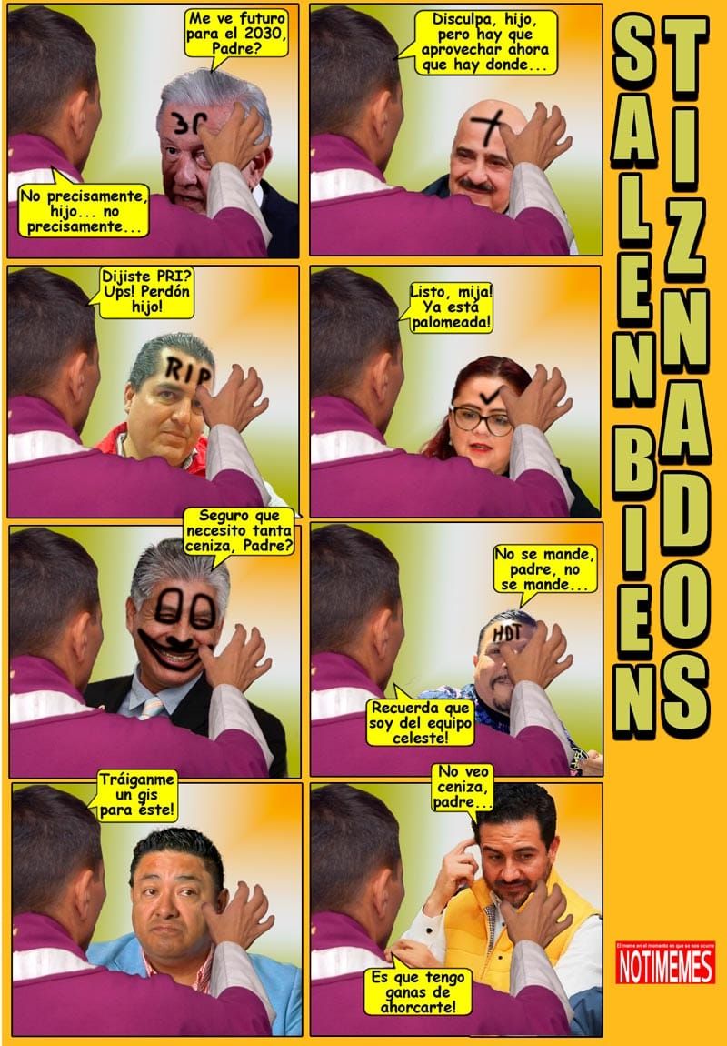 NOTI-MEME | - SALEN BIEN TIZNADOS!