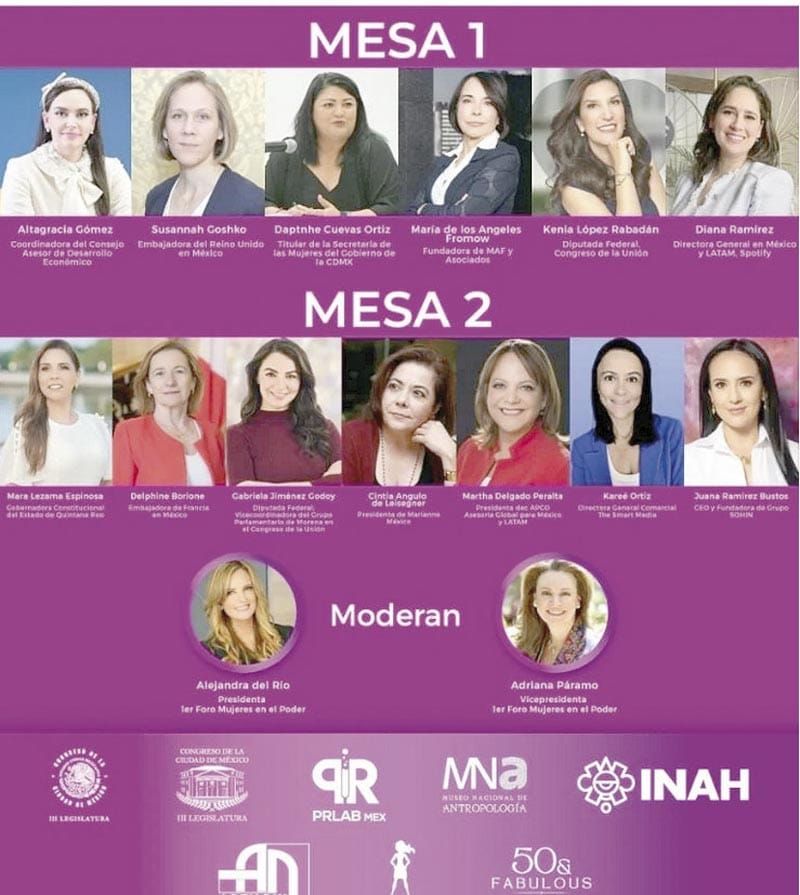 ¡PANISTAS Y MORENISTAS SE VERÁN LAS CARAS! - EN EL FORO DE MUJERES CON PODER