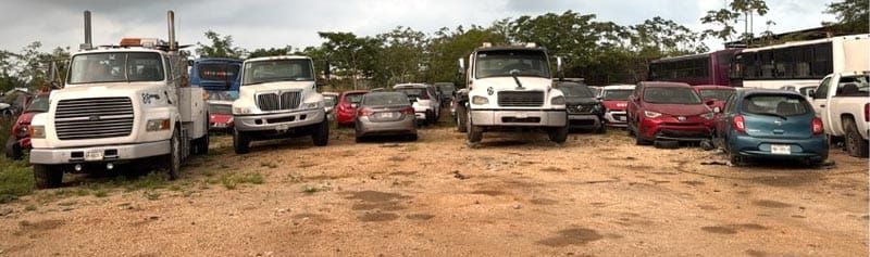 ¡ASEGURAN 200 VEHÍCULOS EN CORRALÓN DE COATZACOALCOS!