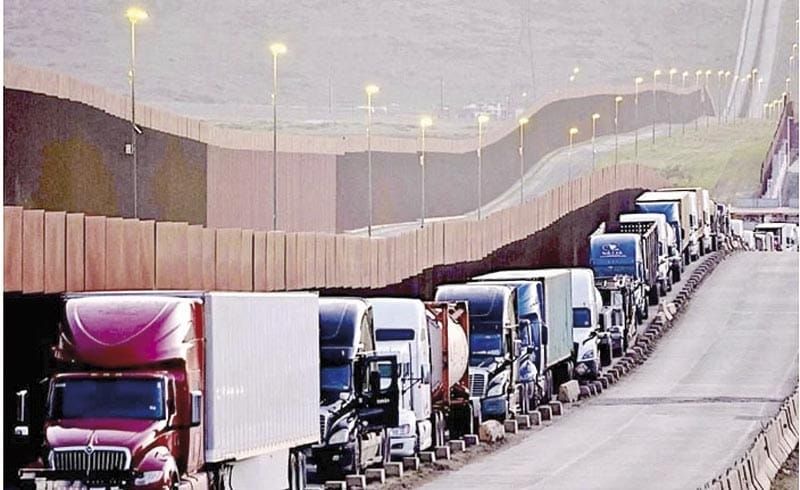 ¡FRENAN EN MÉXICO ENVÍO DE MERCANCÍAS!