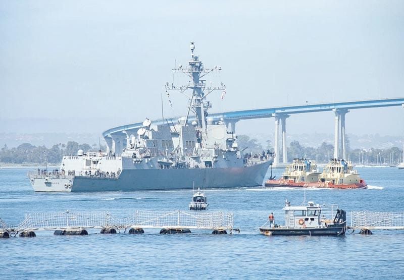 ¡EU DESPLIEGA AHORA BUQUE DE GUERRA EN EL PACÍFICO!