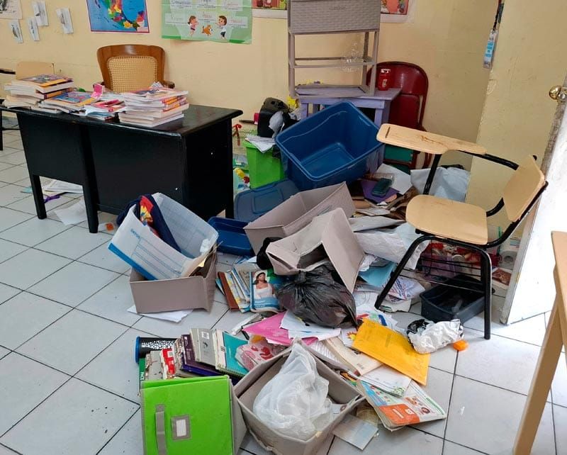 ¡‘RATAS DE DOS PATAS’ SAQUEAN PRIMARIA!