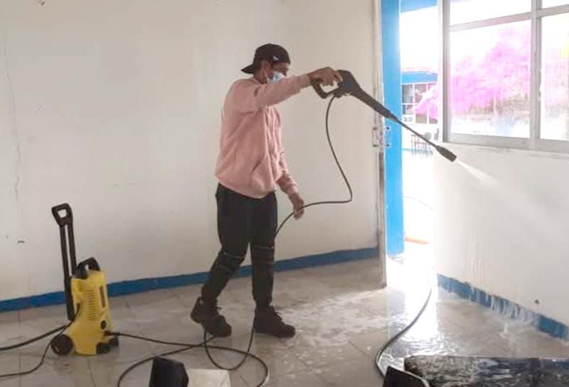 ¡FUMIGAN AL CETMAR DE ALVARADO! - *LIZETTE LES ECHA LA MANO