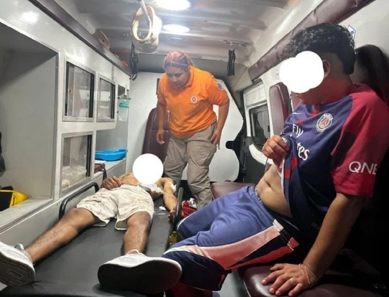 ¡ATACAN A PLOMAZOS A DOS JOVENES EN OLUTA!