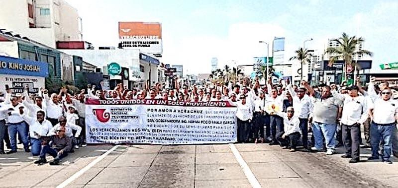 ¡PROTESTA DE TAXISTAS! - CONTRA UBER, INDRIVER...