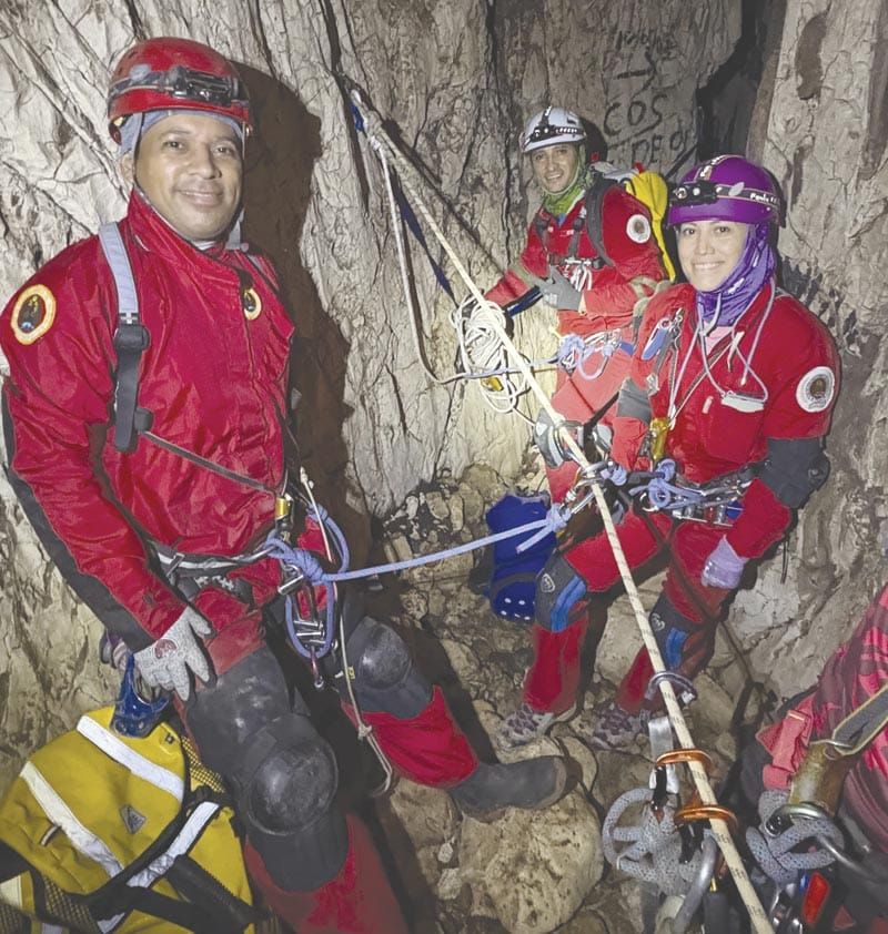 ¡PRIMER SIMULACRO ESTATAL DE RESCATE EN CUEVAS!