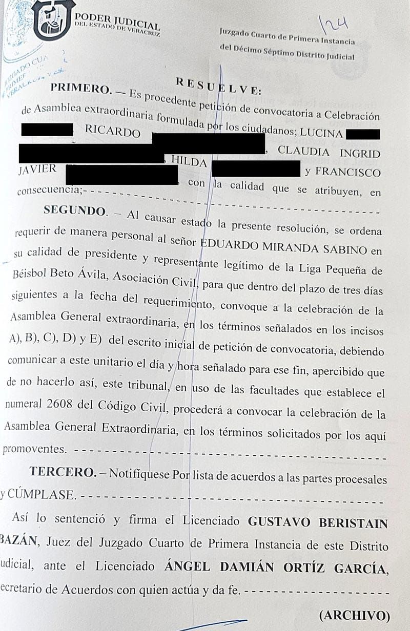 ¡JUEZ DESATA TORMENTITA EN LA LIGA BETO AVILA!